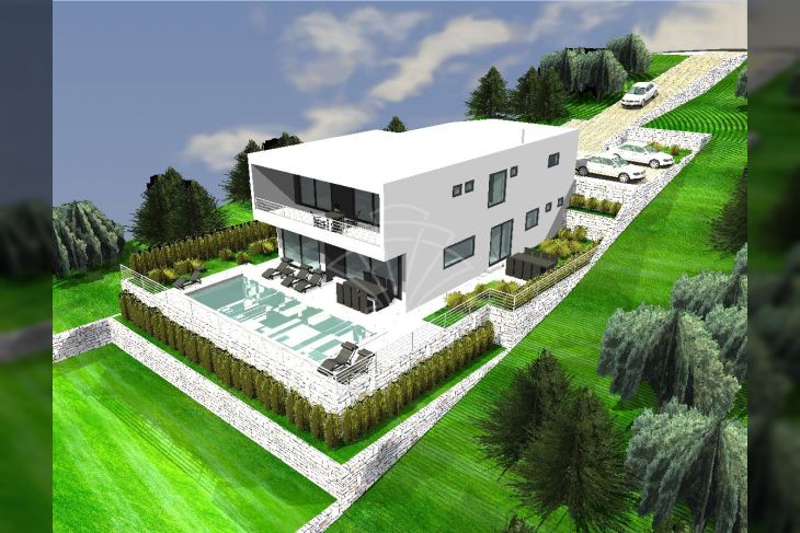 Plot for residential construction, Sale, Kostrena, Plešići