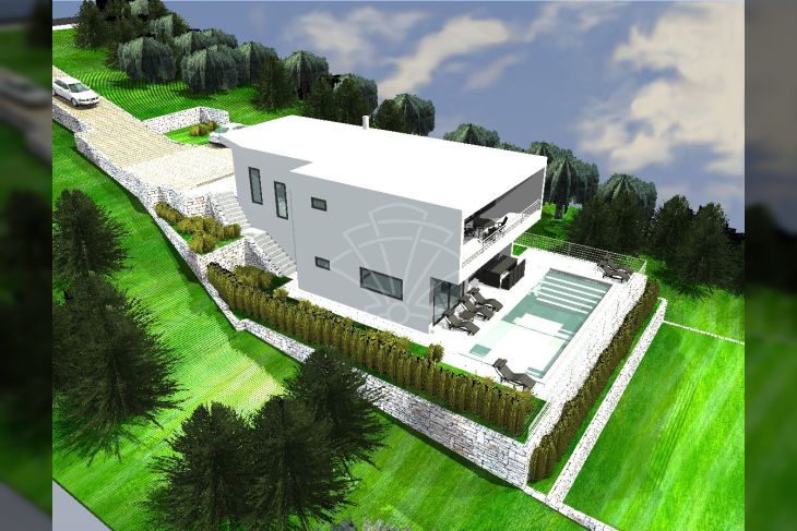 Plot for residential construction, Sale, Kostrena, Plešići